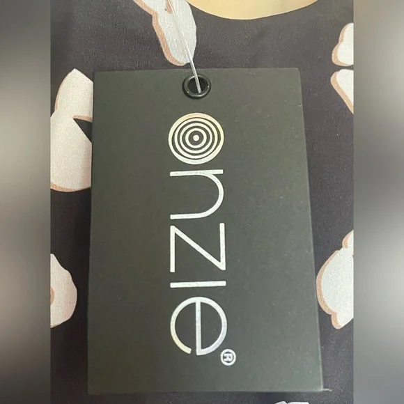 BNWT! ONZIE, High Leg One Piece, bathing suit, black, white & tan leopard print - Picture 8 of 12